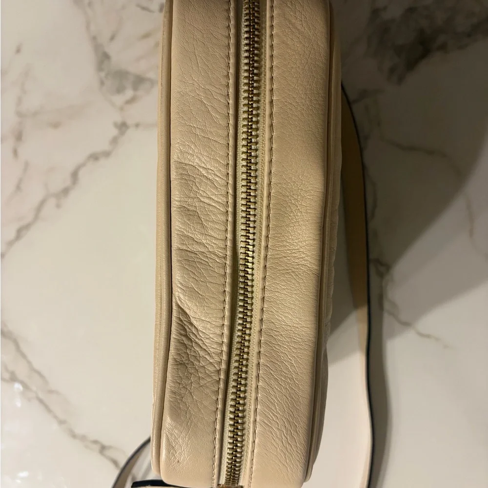 Valentino Cream Leather Crossbody Bag - Picture 2 of 5